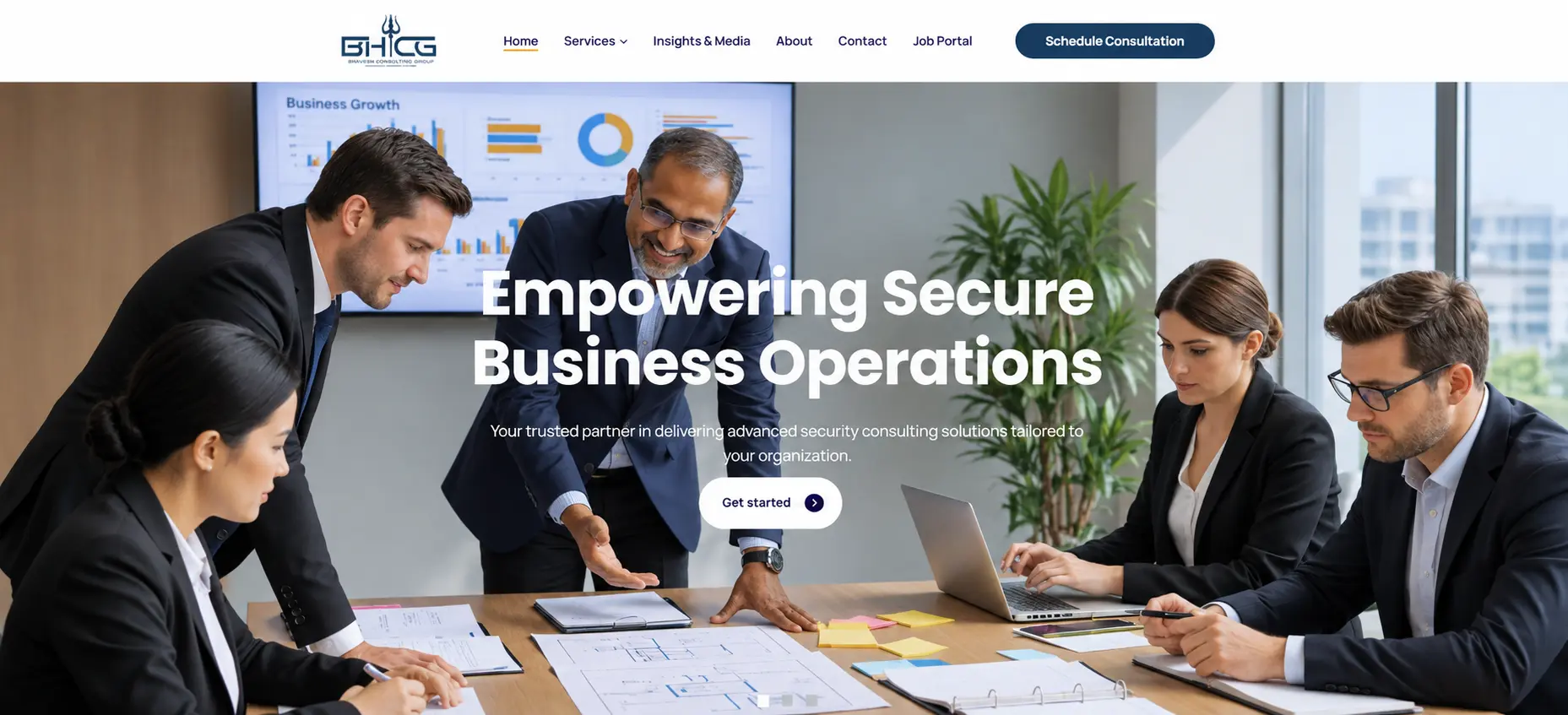 Corporate Consulting Website